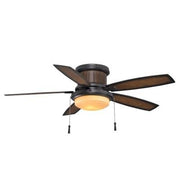 Hampton Bay YG216-NI Roanoke 48" Indoor Outdoor Iron Ceiling Fan 160854
